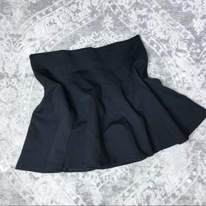 Fashion Nova Black Circle Skirt Skort